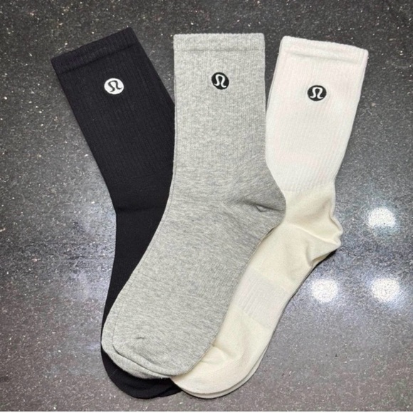 New Women’s Lululemon Athletica Socks 
3 pairs 
Fits sizes 6-11 - Picture 2 of 4